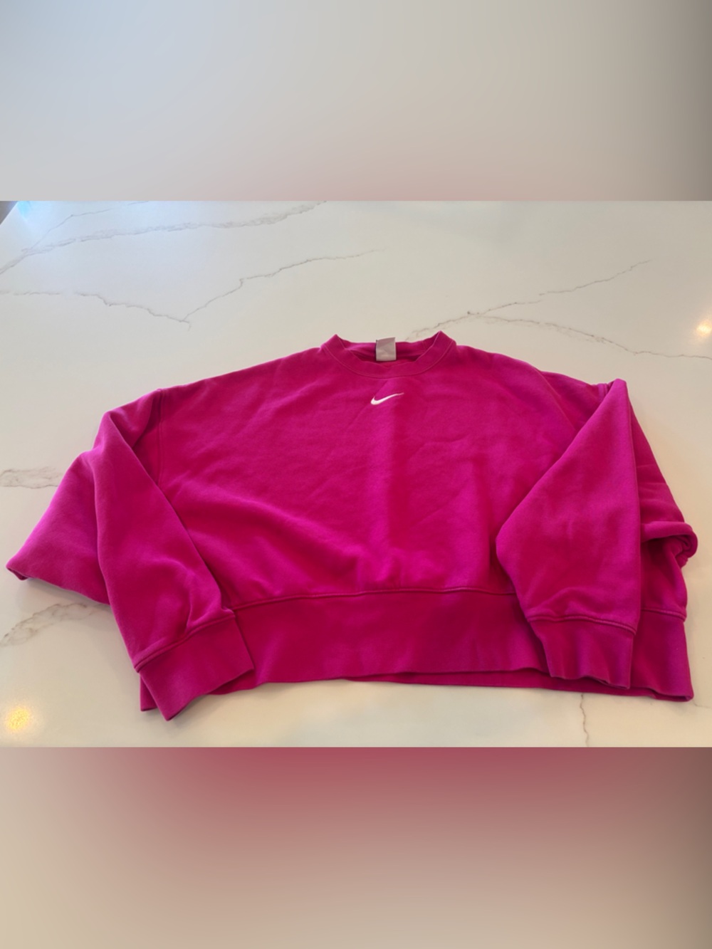 Nike Fuchsia Pink Crewneck Sweatshirt